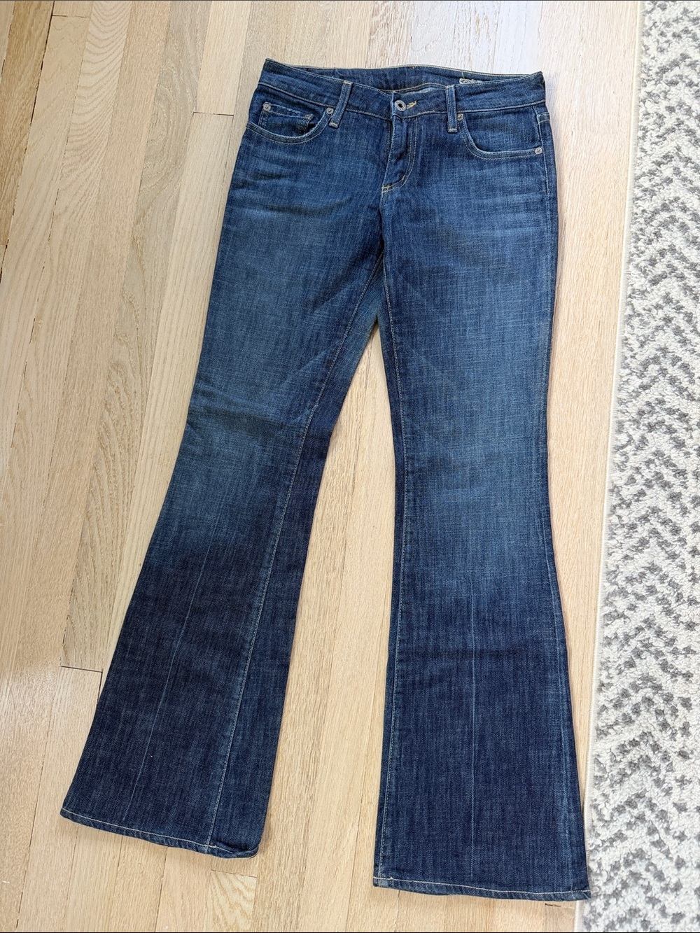 Chip & Pepper Women's Dark Blue Flare Jeans